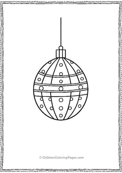 Oval Ornament Free PDF Printable