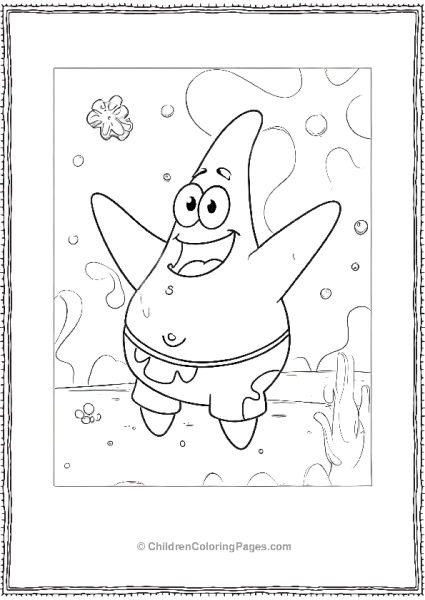 Patrick Looking Happy Free PDF Printable