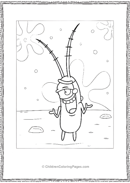 Plankton Trying To Steal The Formula Free PDF Printable