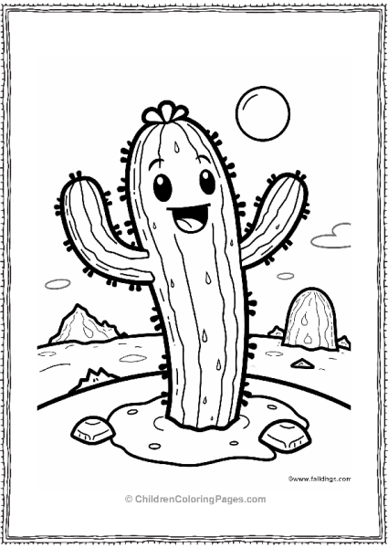 Plants Vs Zombies Cactus In The Desert Free PDF Printable