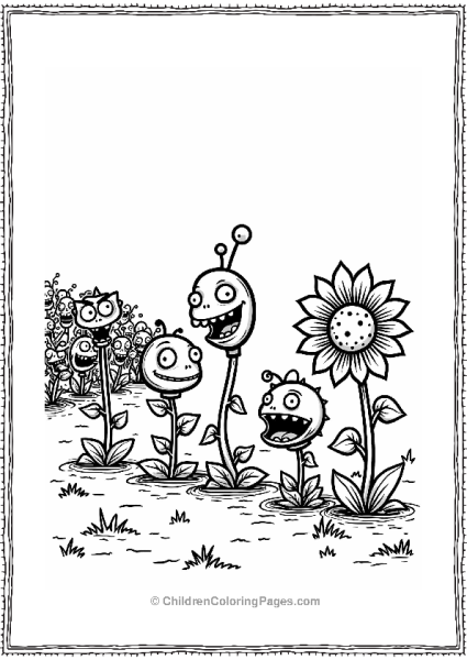 Plants Vs Zombies Plants Vs Zombies Plants Ready For Battle Free PDF Printable