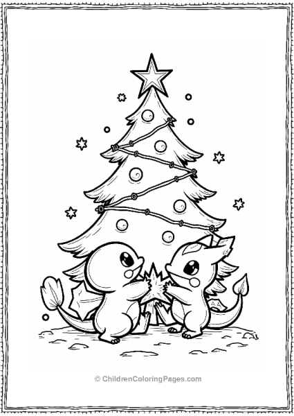 Pokémon Christmas Lights Decoration Free PDF Printable