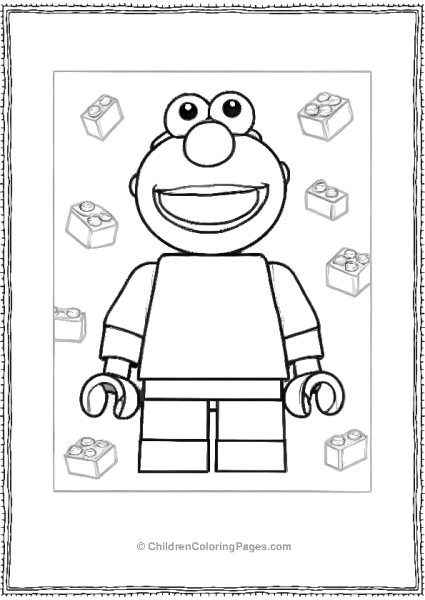 Robo Elmo  Free PDF Printable