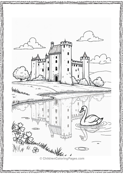 Saint Patrick’s Day Castle By The Lake Free PDF Printable