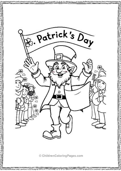 Saint Patrick’s Day Leprechaun Parade Free PDF Printable