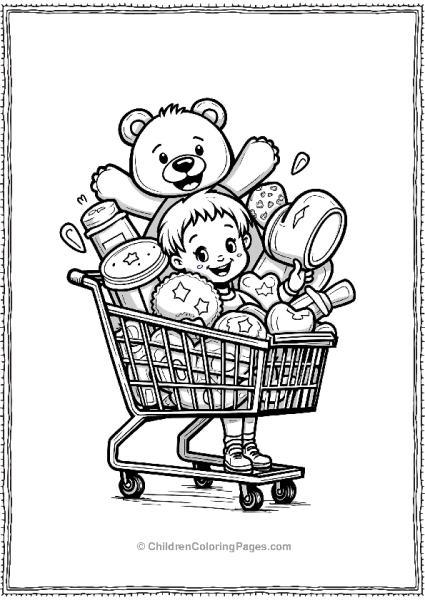 Shopping Cart Overflow On Black Friday Free PDF Printable