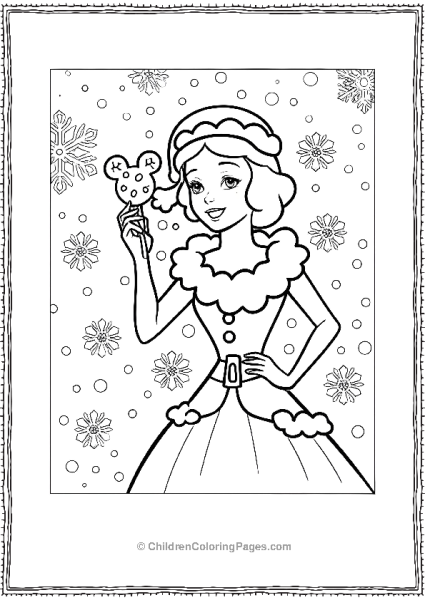 Snow White In The Snow Free PDF Printable