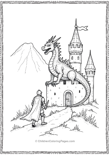 The Dragon And The Knight Free PDF Printable