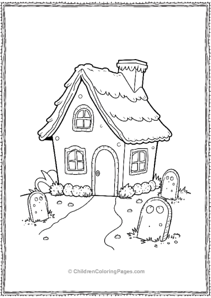 The Gingerbread House In The Woods Scaled Free PDF Printable