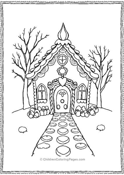 The Gingerbread House In The Woods Free PDF Printable