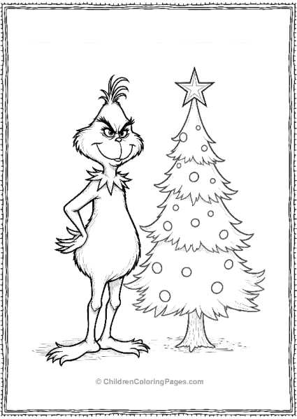 The Grinch And The Christmas Tree Free PDF Printable