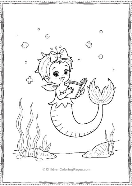 The Little Mermaid Singing For Christmas Free PDF Printable