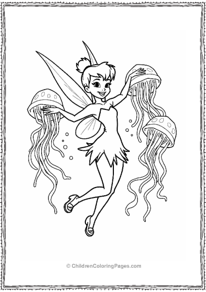 Tinker Bell And The Jellyfish Dance Free PDF Printable