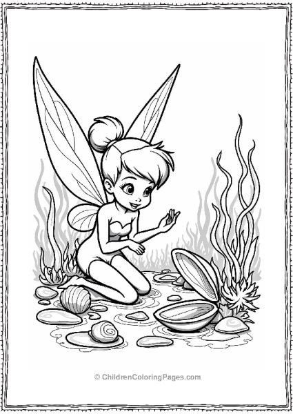 Tinker Bell At The Underwater Concert Free PDF Printable