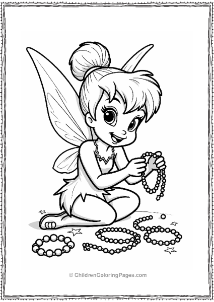 Tinker Bell Making Sparkly Accessories Free PDF Printable