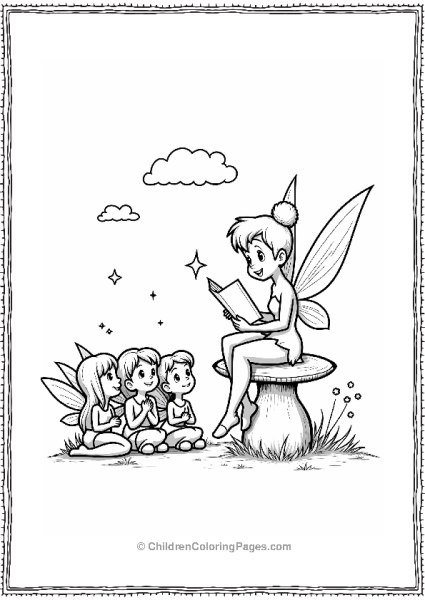 Tinker Bell Storytelling With Friends Free PDF Printable