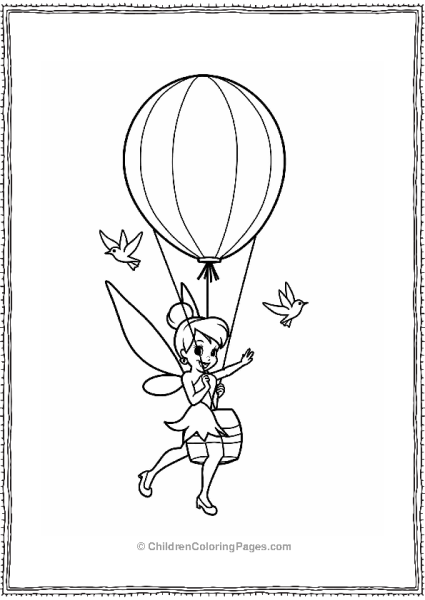 Tinker Bell S Balloon Ride Free PDF Printable