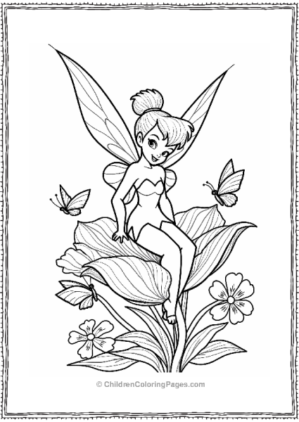 Tinker Bell S Flower Adventure Free PDF Printable