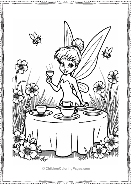 Tinker Bell S Garden Party Free PDF Printable