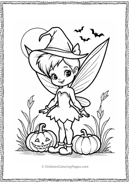 Tinker Bell S Halloween Celebration Free PDF Printable