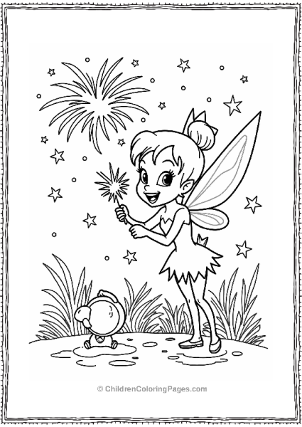 Tinker Bell S New Year S Eve Celebration Free PDF Printable