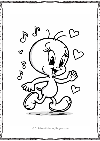 Tweety Bird Free PDF Printable