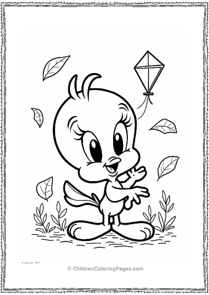 Tweety Bird In A Gentle Breeze Free PDF Printable