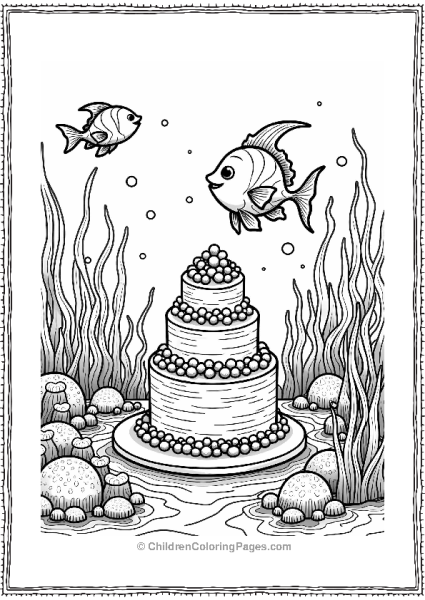 Underwater Cake Wonderland Free PDF Printable