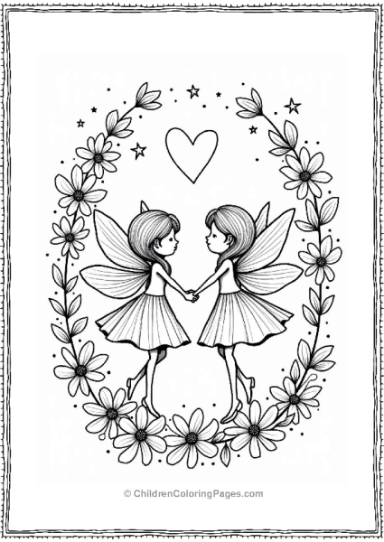 Valentine’s Day Fairy Dance Free PDF Printable