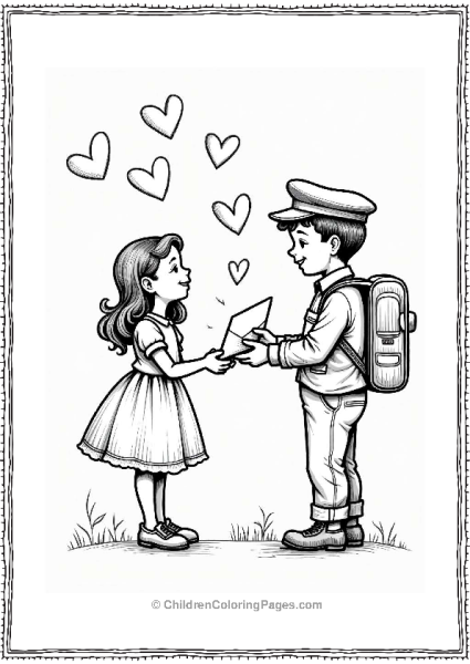 Valentine’s Day Love Letter Delivery Free PDF Printable