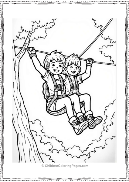 Valentine’s Day Zip Line Adventure Free PDF Printable