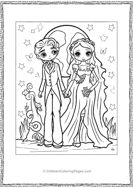 Victor Holding Emily Hand Free PDF Printable