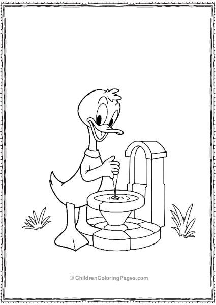 DuckTales Webby Making A Wish Free PDF Printable