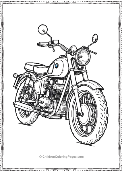 A BMW R 18 Cruiser Bike Free PDF Printable