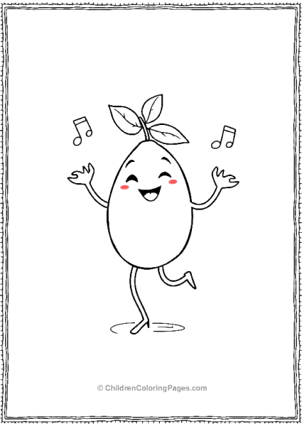 A Dancing Lemon Free PDF Printable