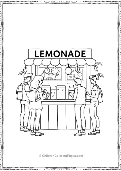 A Lemonade Stall Free PDF Printable