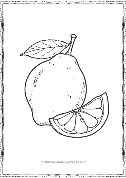A Peeled Lemon Free PDF Printable