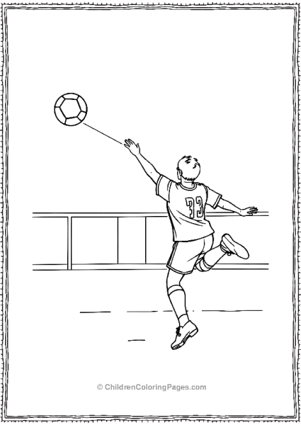 A Player Blocking A Basketball Shot In Mid Air Minimalist Detail Free PDF Printable