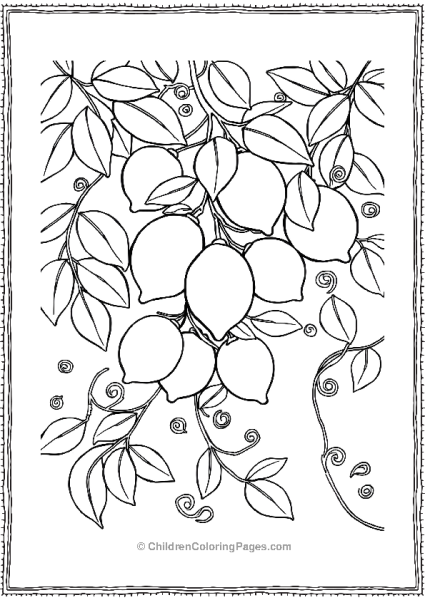 A Pretty Lemon Branch Free PDF Printable