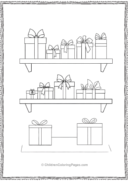 A Shelf Full Of Bows Free PDF Printable