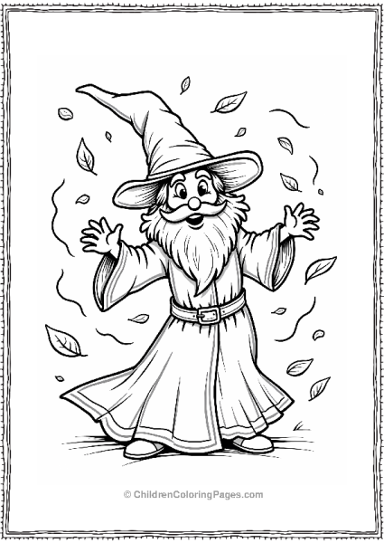 Air Wizard Creating Wind Free PDF Printable