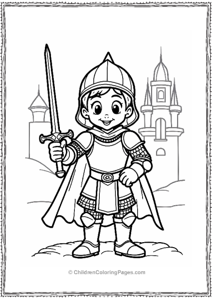 Aladdin As A Brave Knight Free PDF Printable