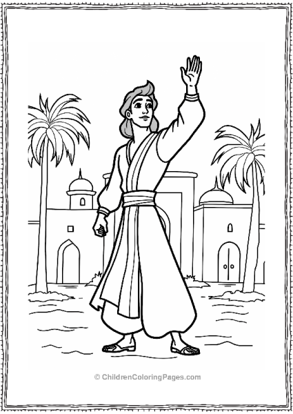 Aladdin Defending Agrabah Gates Free PDF Printable