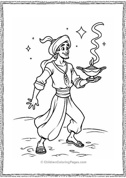 Aladdin With The Magic Lamp Free PDF Printable