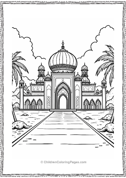 Aladdin’s Majestic Sultan S Palace Free PDF Printable