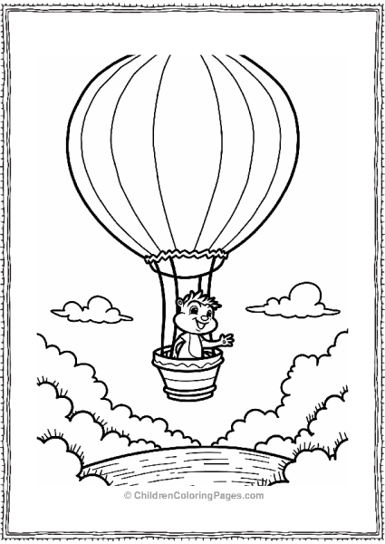 Alvin And The Chipmunks Alvin S Hot Air Balloon Adventure Free PDF Printable