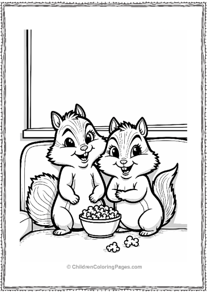 Alvin And The Chipmunks Family Movie Night Free PDF Printable