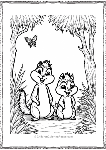 Alvin And The Chipmunks In The Amazon Rainforest Free PDF Printable