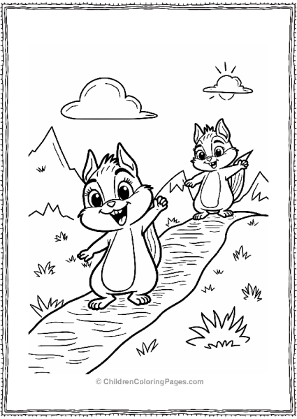 Alvin And The Chipmunks Mountain Adventure Free PDF Printable