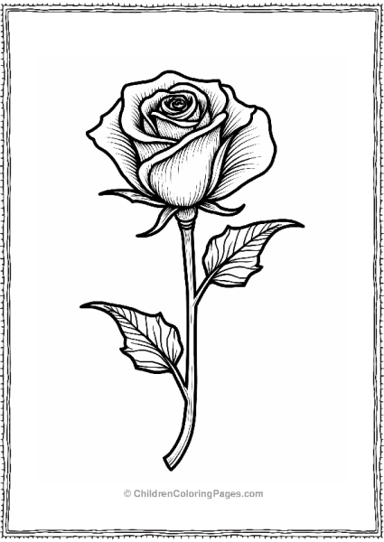 Ancient Egyptian Rose Illustration Free PDF Printable